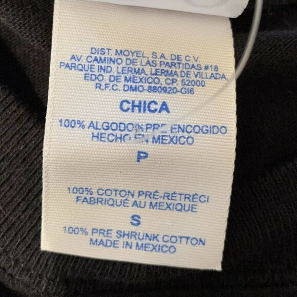 M & O Knits Small Wolf Graphic T Shirt Black Southwest Canada - Picture 7 of 8